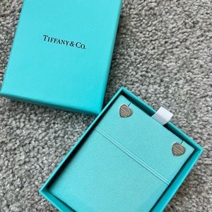 Tiffany & Co. Heart Tag Stud Earrings